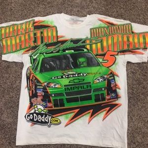 NASCAR Mark Martin Racing Mens Medium TShirt 2010